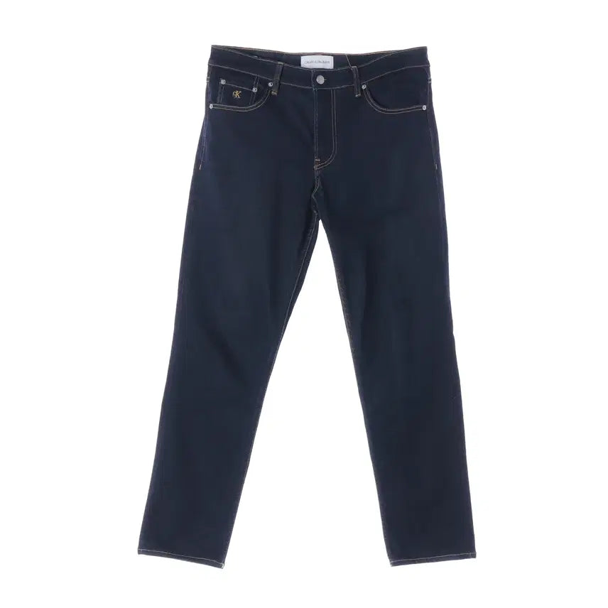 [BUNJANG] Calvin Klein Jeans 21SS Straight Fit Raw Denim Pants W32 L34 / 캘빈클라인 진 21SS 스트레이트핏 린스 생지 데님팬츠 W32 L34