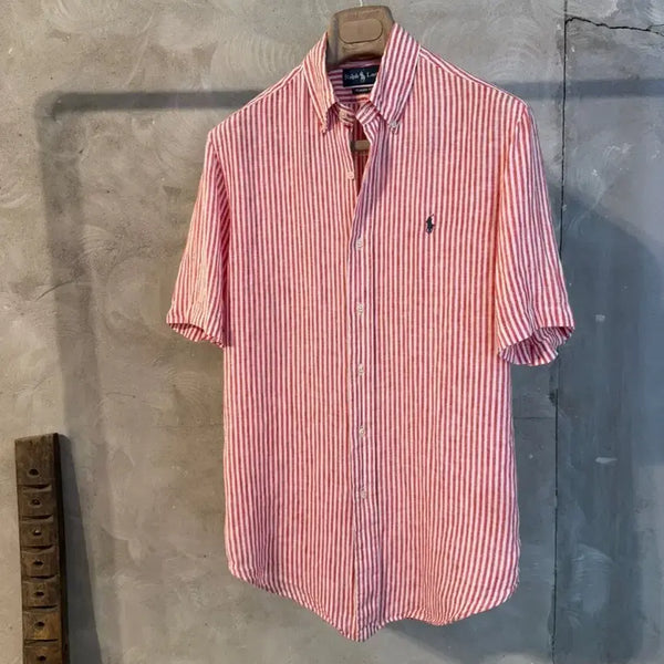[BUNJANG] Polo Ralph Lauren Linen Shirt Men's 95 / 폴로 랄프로렌 린넨 셔츠 남성95