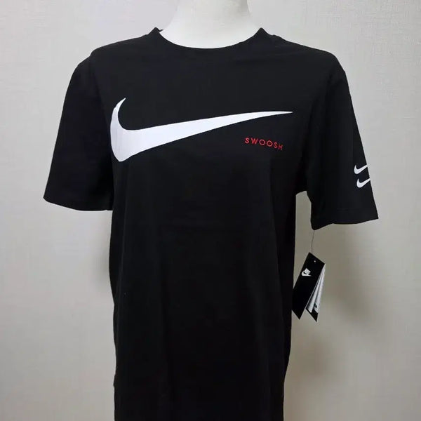 [BUNJANG] Nike Swoosh T-Shirt Black / M) nike 나이키 스우시 반팔 티셔츠 블랙 새상품