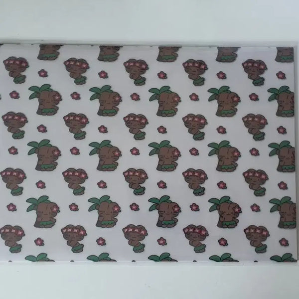 [BUNJANG] Hawaii MyoMyo B5 Tracing Paper Set / 하와이 묘묘 B5 트레이싱지