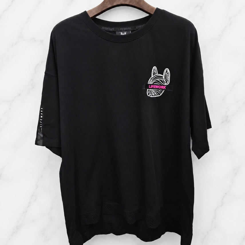 [BUNJANG] Lifework Short-Sleeve T-Shirt / FREE사이즈 )) LIFEWORK 라이프워크 반팔티셔츠! 디자인 예뻐요~
