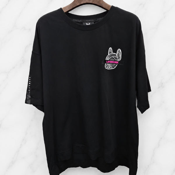 [BUNJANG] Lifework Short-Sleeve T-Shirt / FREE사이즈 )) LIFEWORK 라이프워크 반팔티셔츠! 디자인 예뻐요~