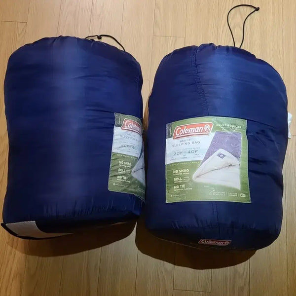 [BUNJANG] Coleman Brazos Sleeping Bag Bundle Set / 콜맨 브라조스 슬리핑 침낭 일괄판매