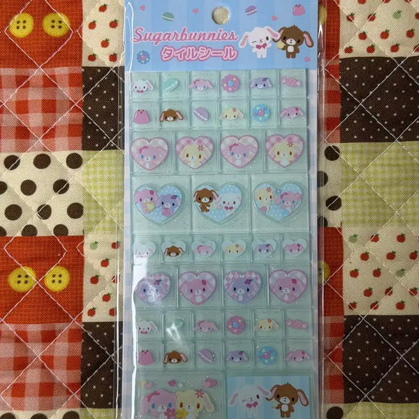 [BUNJANG] Sanrio Sugarbunnies Tile Sticker (Japan Official) / 산리오 슈가바니즈 타일 스티커 [일본정품 새상품]