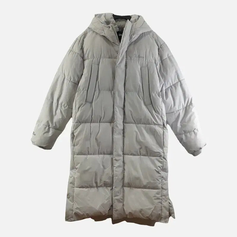 [BUNJANG] Disney Light Gray Men's Long Padding 110 / 디즈니 라이트 그레이 남자 롱 패딩 110 N7501
