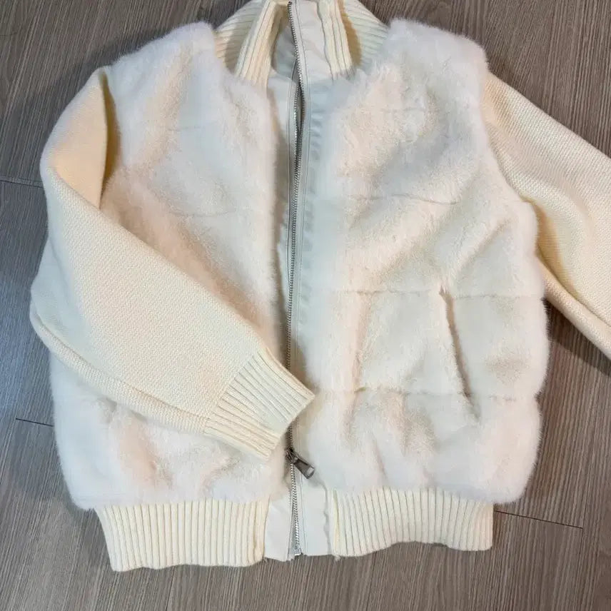 [BUNJANG] Eco Fur Knit Top / 에코 퍼 니트