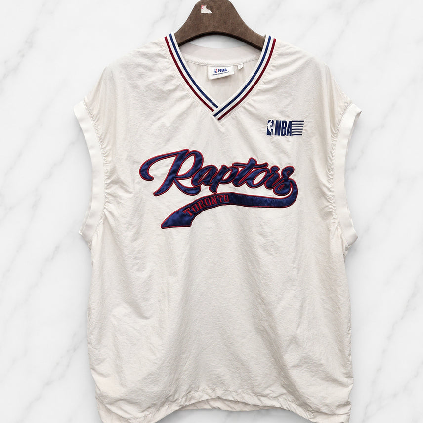 [BUNJANG] Toronto V-Neck Tank Top T-Shirt / L,100 )) NBA TRONTO 엔비에이 토론토 브이넥 나시조끼 티셔츠!~