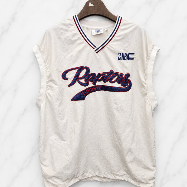 [BUNJANG] Toronto V-Neck Tank Top T-Shirt / L,100 )) NBA TRONTO 엔비에이 토론토 브이넥 나시조끼 티셔츠!~
