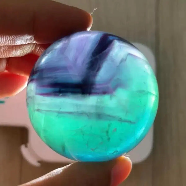 [BUNJANG] Rainbow Fluorite Sphere / 레인보우 플루오라이트 - 2