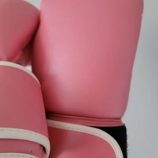 [BUNJANG] Pink Leather Boxing Gloves 12oz / 핑크 가죽복싱 글러브12온스