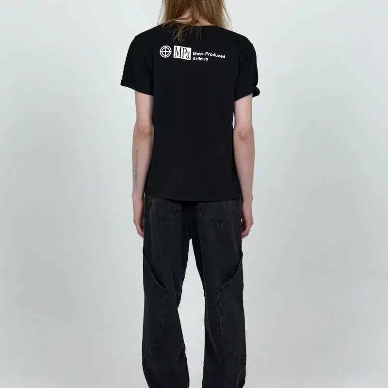 [BUNJANG] Plastic Product Short Sleeve T-Shirt M / 플라스틱 프로덕트 반팔M