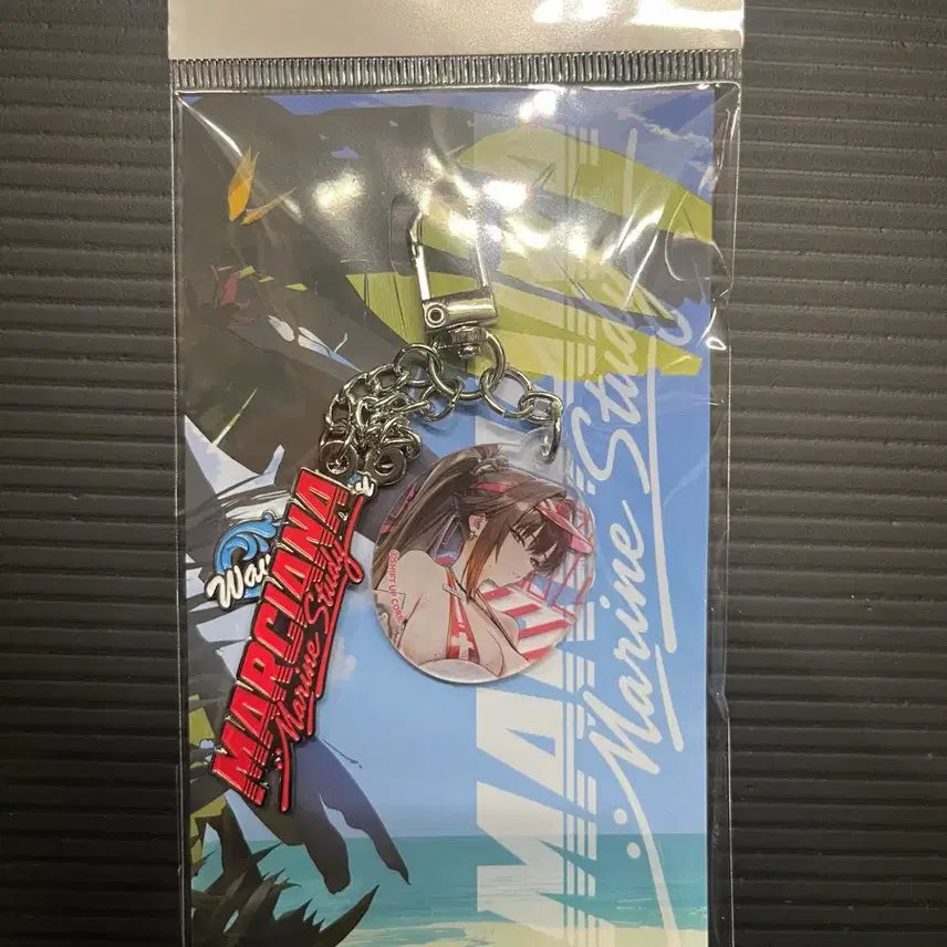 [BUNJANG] NIKKE The Hyundai Pop-up Marciana Lettering Metal Acrylic Keyring (Sealed) / 니케 더현대 팝업 마르차나 레터링 메탈 아크릴 키링 미개봉