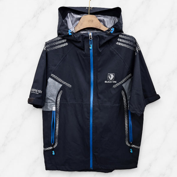 [BUNJANG] Black Yak Gore-Tex Short-Sleeve Windbreaker Jumper / 100,L )) BLACK YAK 블랙야크 고어텍스 반팔 바람막이 점퍼!~~