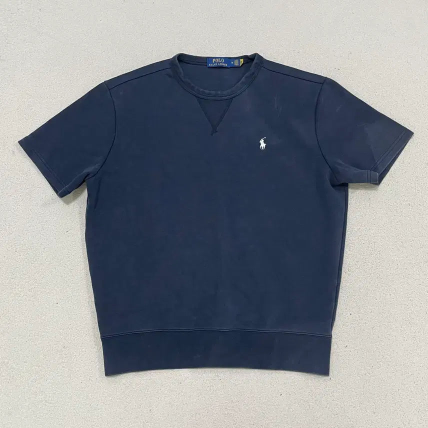 [BUNJANG] Polo Ralph Lauren Cotton Blend Short Sleeve Sweatshirt / M 폴로 랄프로렌 면 혼방 숏슬리브 맨투맨 0716