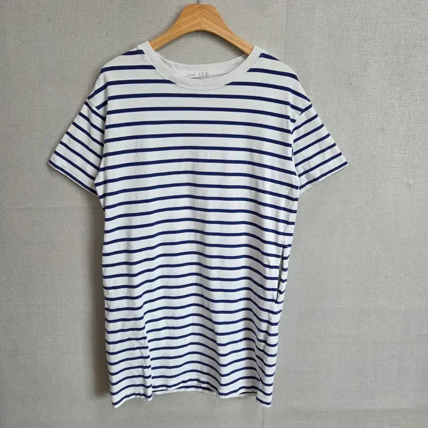 [BUNJANG] OYSHO Striped Short Sleeve Dress XS / OYSHO 여성 단가라 반팔 원피스 XS JJ2927