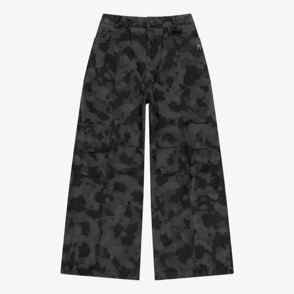 [BUNJANG] Arkham Camo Pants Black Size 1 / 아캄 카모 바지 블랙 1사이즈