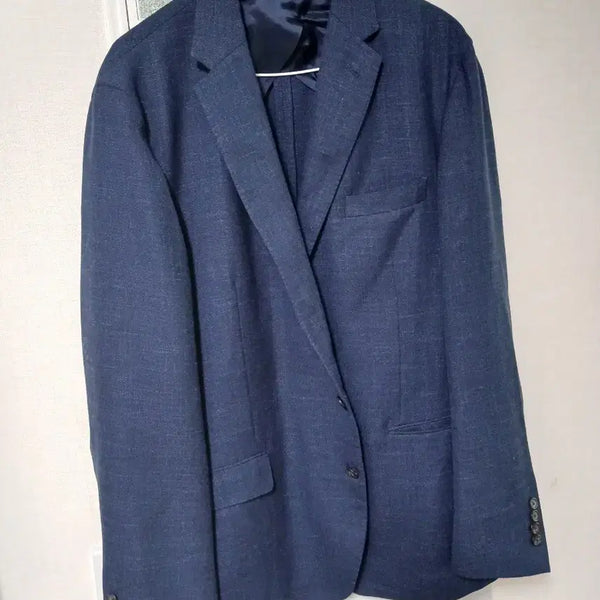 [BUNJANG] Polo Ralph Lauren Navy Men's Linen Jacket / 폴로 랄프로렌 네이비 남성 린넨자켓