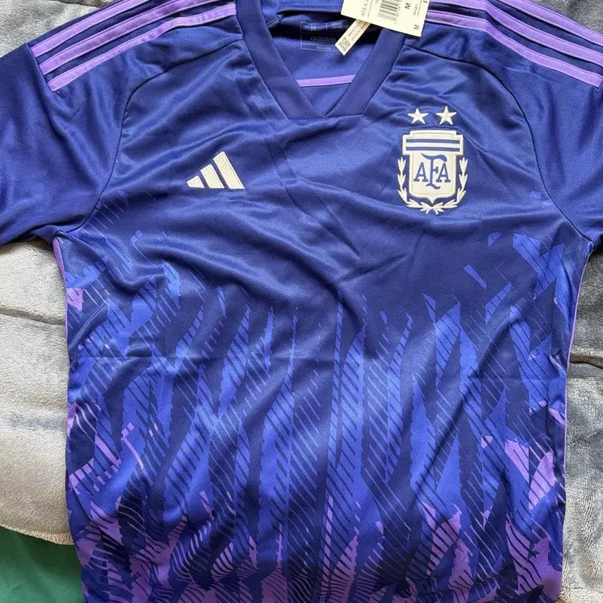 [BUNJANG] Argentina 2-Star Away Jersey (Men's M) / 아르헨티나 2성 어웨이 져지