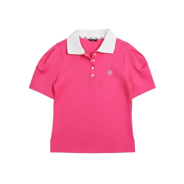 [BUNJANG] Xexymix Colorblock Golf Polo T-Shirt Women's M / 여성M/ 젝시믹스 배색 골프 카라티셔츠