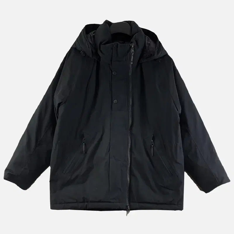 [BUNJANG] Kolon Sport Black Antarctica Down Jacket 90 / 코오롱 블랙 여자 안타티카 패딩 90 N7503