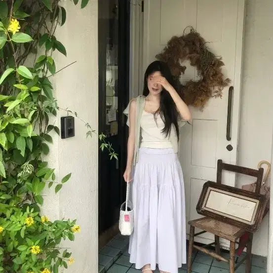 [BUNJANG] Shop Monet Dear Frill Skirt / 샵모넷 디얼 프릴 스커트 판매해용 새상품