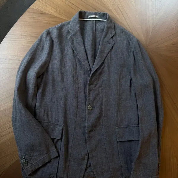 [BUNJANG] Giorgio Armani Collezione Linen Blazer - Size 100 (IT 50) / 아르마니 린넨 블레이저 남성100