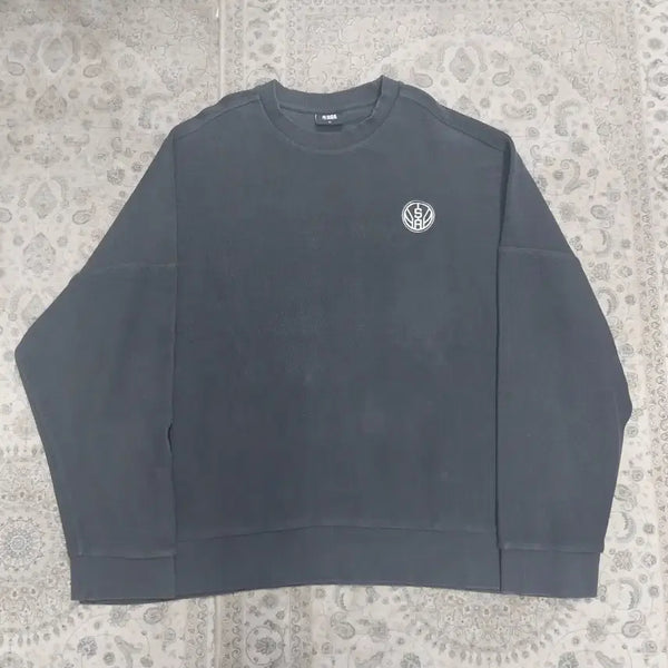 [BUNJANG] NBA San Antonio Spurs Herringbone Pattern Sweatshirt XL / NBA 샌안토니오 스퍼스 헤링본 패턴 맨투맨 XL (엄청크게나옴)