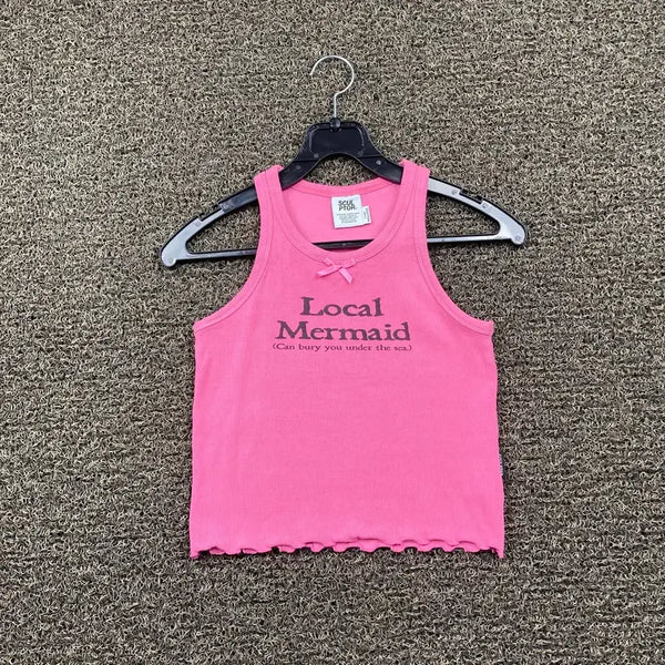 [BUNJANG] Sculptor Pink Sleeveless Tank Top / 스컬프터 핑크 나시 슬리브리스