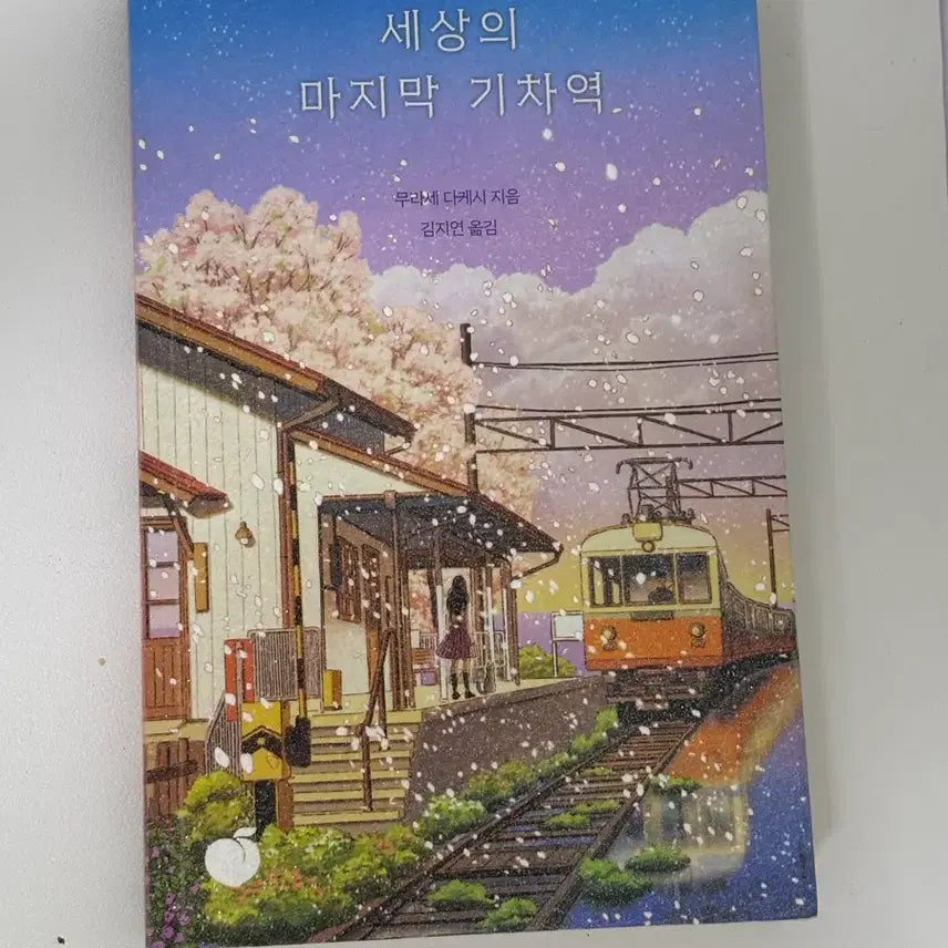 [BUNJANG] The Last Train Station in the World Novel / 세상의 마지막 기차역 소설책 판매