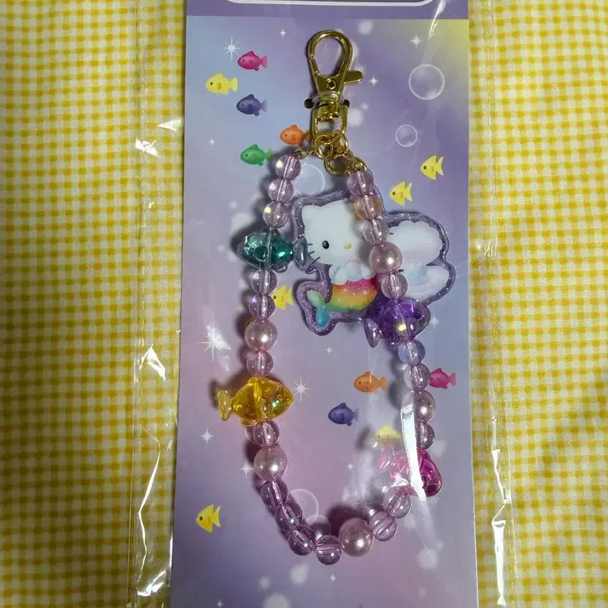 [BUNJANG] Sanrio Hello Kitty Mermaid Kitty Charm / 키티쿠지 5등 인어키티키링