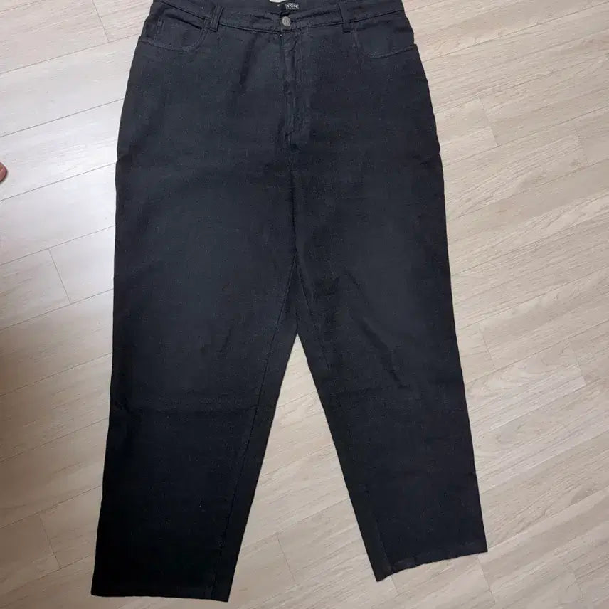 [BUNJANG] Vintage Charcoal Tapered Slacks / 빈티지 차콜 테이퍼드 슬랙스