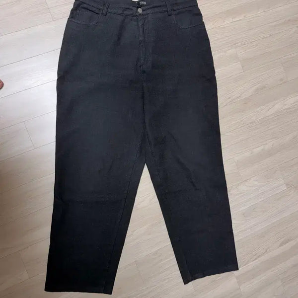 [BUNJANG] Vintage Charcoal Tapered Slacks / 빈티지 차콜 테이퍼드 슬랙스