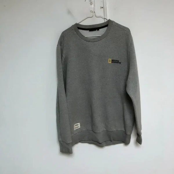 [BUNJANG] National Geographic Men's Sweatshirt Long Sleeve T-Shirt XL / 내셔널지오그래픽 남성 맨투맨 긴팔티 105XL@9917