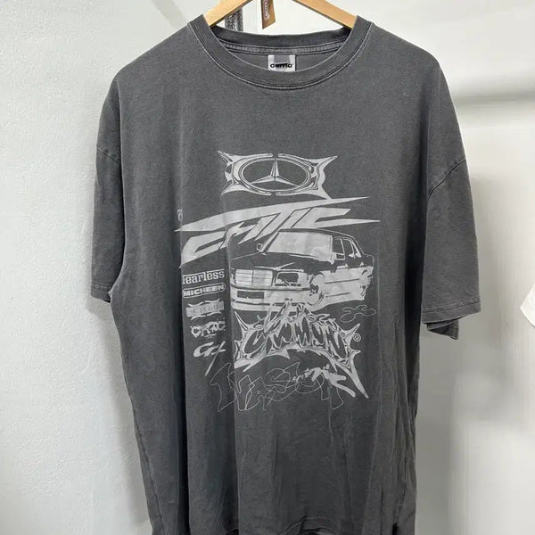 [BUNJANG] Critic Oversized Graphic T-Shirt XL / 크리틱 오버핏 반팔티 XL