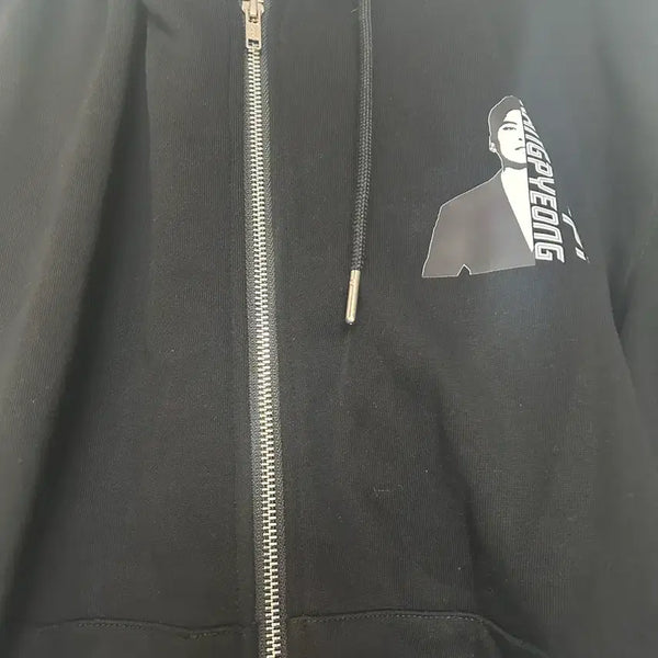 [BUNJANG] Kang Min-chul Lecture Hoodie Black L / 2025 강민철 현강 후드집업 후드티 블랙 L