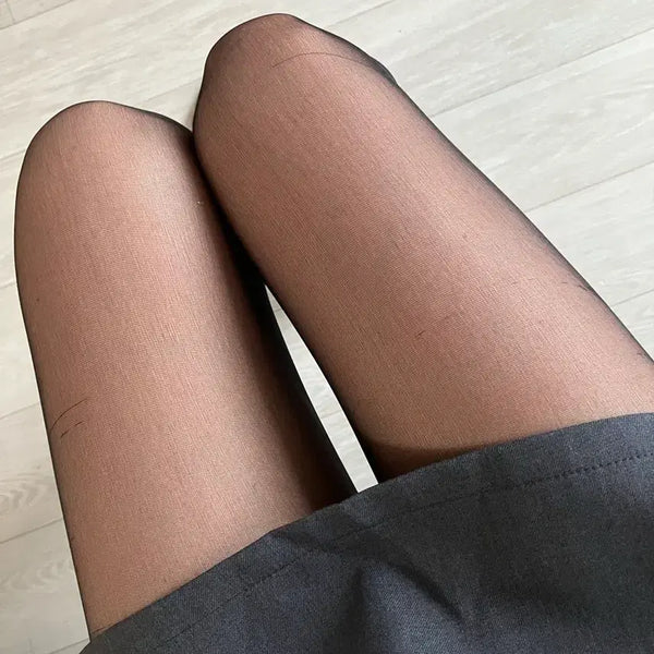 [BUNJANG] Black Stockings (Sheer Pantyhose) / 블랙 스타킹 (검정 팬티 스타킹)