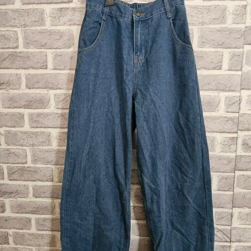 [BUNJANG] ABplus Wide Banding Jeans / 에이비플러스 와이드 밴딩청바지67-98/알뜰한여우