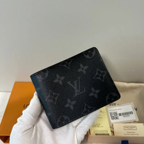 [BUNJANG] Louis Vuitton Monogram Eclipse Slender Wallet / 루이비통 이클립스 슬렌더월릿 반지갑