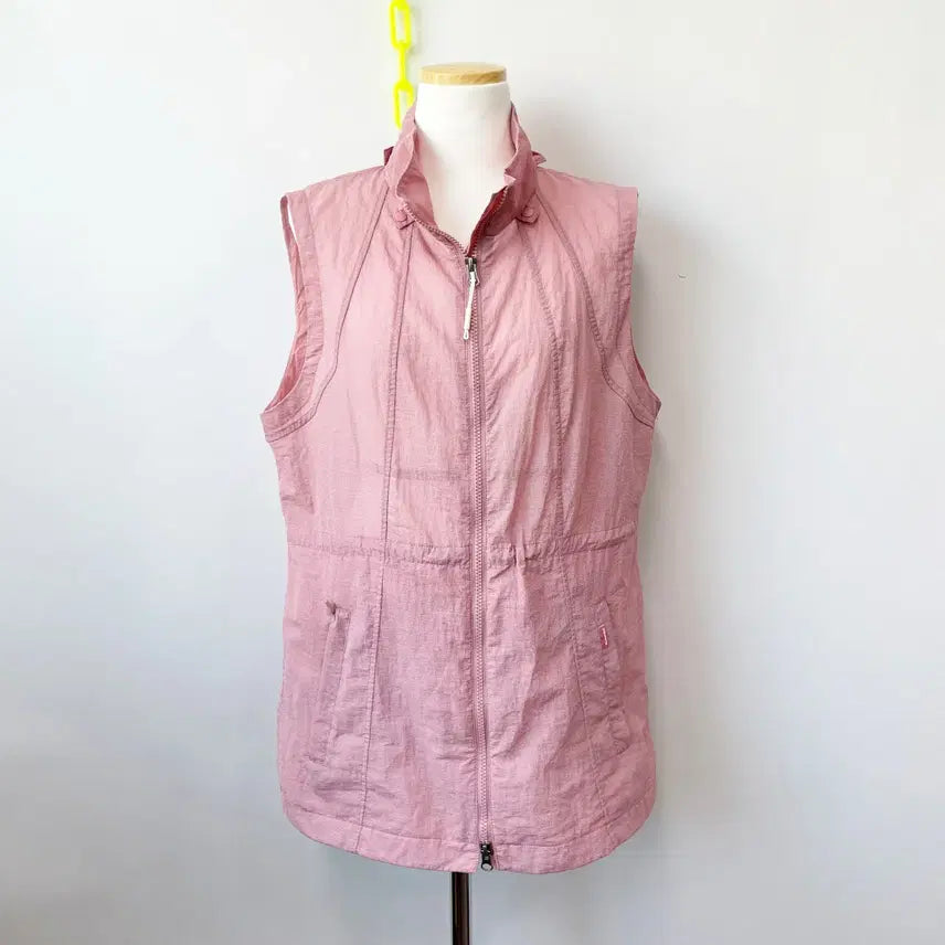 [BUNJANG] Black Yak 2022 Women's Windbreaker Zip Vest Size 105 / 블랙야크 2022 여성 바람막이 집업조끼 105