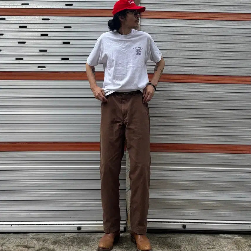 [BUNJANG] L.L.Bean Duck Canvas Regular Fit Pants / 올드 엘엘빈 덕캔버스 팬츠