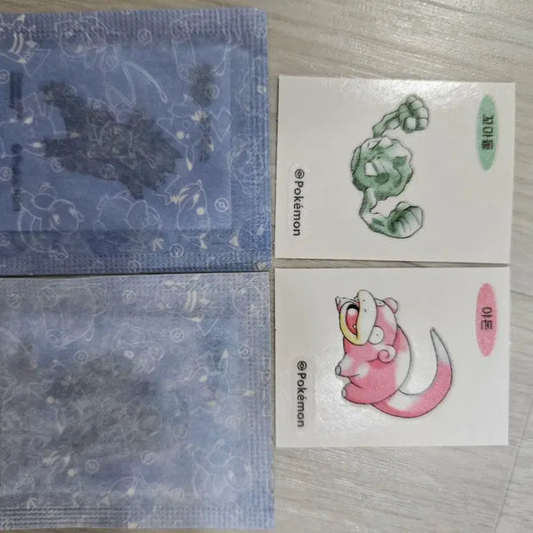 [BUNJANG] Pokemon 30th Anniversary Artwork Ttibu-seal 4 Types / 포켓몬스터 30주년 아트워크 띠부씰 4종