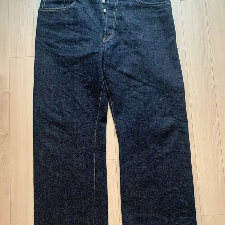 [BUNJANG] Studio D'achisan 102inch Back Chain Stitch Jeans Size 36 / 스튜디오 다치산 SD-102 인디고