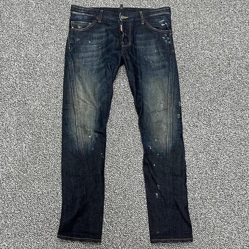 [BUNJANG] Dsquared2 Denim Jeans Back Logo Silver Detail / >정품 디스퀘어드2 데님 청바지 백로고 은장