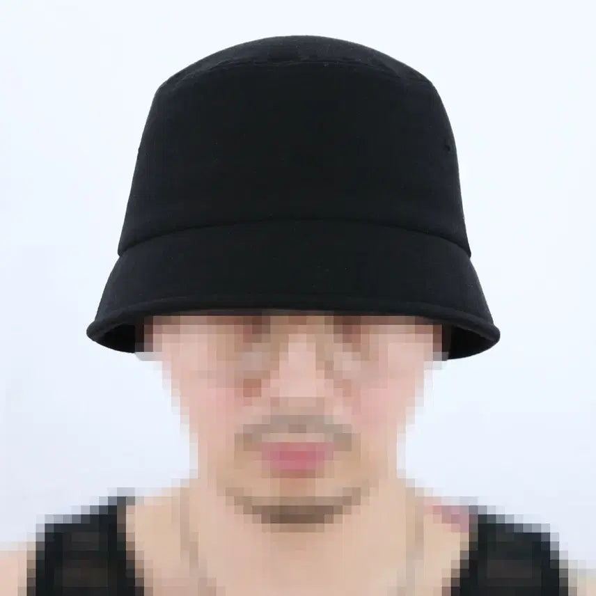 [BUNJANG] Rolf Zuri Fabric Short Brim Bucket Hat Black / 롤프 쮸리원단 숏창 벙거지 버킷햇 검정 블랙 짧은 스판