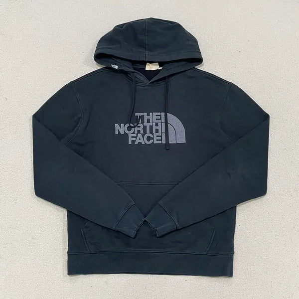 [BUNJANG] The North Face Big Logo Cotton Blend Hoodie T-Shirt / M 노스페이스 빅로고 면 혼방 후드티셔츠 0716