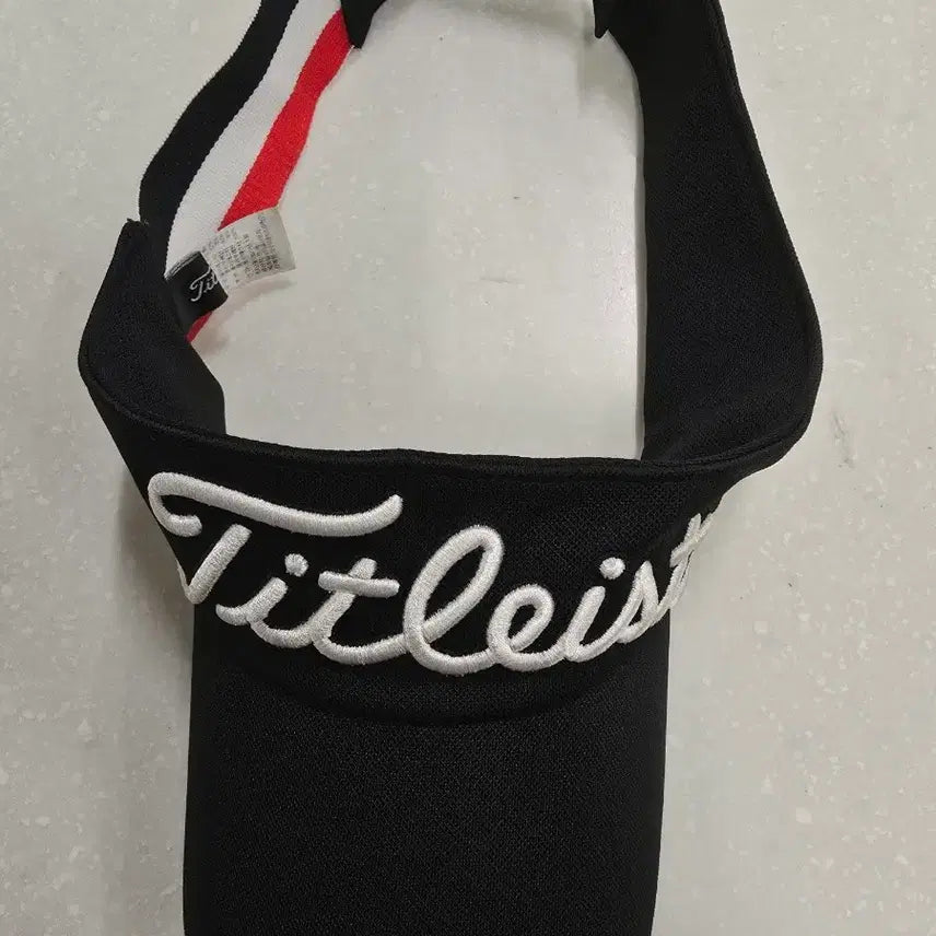 [BUNJANG] Titleist Golf Visor Hat Black / 타이틀리스트 골프 썬바이저 모자 블랙
