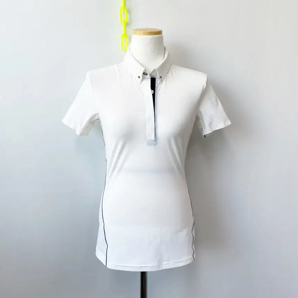[BUNJANG] Adidas Women's Golf Short Sleeve Stretch Polo Shirt XS / 아디다스 여성골프반팔 스판 XS