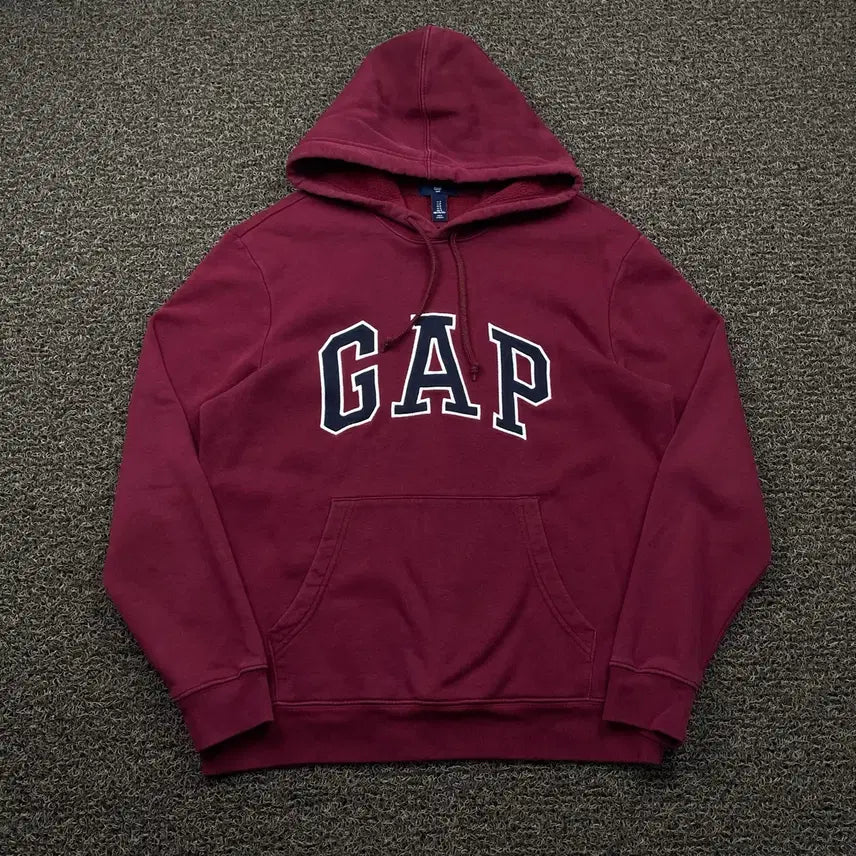[BUNJANG] Gap Burgundy Hoodie / Gap 갭 버건디 후드티
