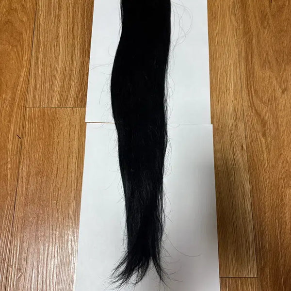 [BUNJANG] 22-inch Black Hair Extensions / 붙임머리 22인치