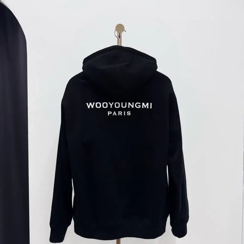 [BUNJANG] Wooyoungmi Back Logo Hoodie T-Shirt / [52] 우영미 백로고 후드 티셔츠